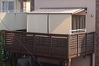 オーニング工事 施工例・お客様の声_00... 激安 オーニング 彩鳥 彩風 トステム ...