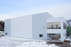 株式会社 石川設計 <作品:三戸地区小中... 三戸地区小中一貫教育学校屋内体育館 外観