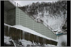 土木工事 | 施工実績｜アルミ複合板多機... 北海道129号線滑雪パネル
