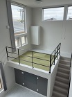 ゆったりとした広さ、中２階のある家