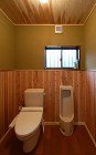 大河内の家｜和の田舎風トイレにリフォーム 写真：和風のトイレにリフォーム