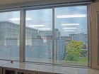 施工実績詳細 窓ガラスに貼るだけで省エネ... ナブコ
