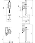 シブヤ ダイモドリル::TS-255PR... 寸法図