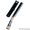 手打鋼付ケース付　竹割鉈両刃　180mm