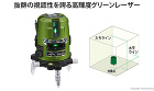 KDS 高輝度グリーンレーザー墨出器(縦... ATL-25RG