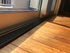 結露対策としてアルミサッシを交換した施工... 段差緩和材