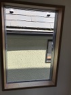 アルミ窓から樹脂窓に交換-【島田硝子店】... 既存窓撤去後