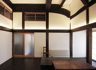 安曇野の平屋住宅設計実例/松本市・安曇野... 有明山の家のリビング