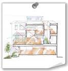 馬場龍+建築設計事務所 GA-PLAN 都市型セミ二世帯住宅