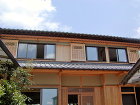 平成１９年　Ｎ様邸　伝統工法による、土葺き、土壁の家です。