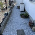 No.237 防草シート、砂利敷き、飛び... 施工後（5）