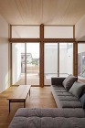 深軒の家 大阪の建築家による注文住宅 中... 深軒の家 リビング