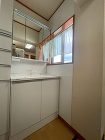 洗面台、水漏れ中！火災保険を使って改修しました◎限られたスペースでも満足できるリフォームを^^
