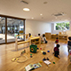公園にも近い子育て広場