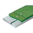 タフクリートSD(水性硬質ウレタン樹脂系... タフクリートSD工法図