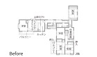 家族思いの家 | リノベーション・リフォ... 戸建てリノベーション 既存間取り図