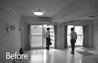 床は大好きなアカシアの無垢材で! | リ... before