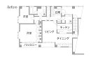 enjoy wine, enjoy co... 戸建てリノベーション 既存間取り図