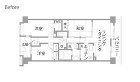 個と家族、仕事と団らんがシンクロする家 ... マンションリノベーション 既存間取り図