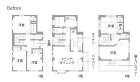 ホテルライクなSIMPLE STYLE ... 戸建てリノベーション　既存間取り図