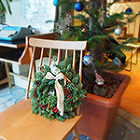 クリスマス フレッシュリース作りワークショップ