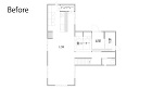日々の暮らしがはかどる小上がり空間 | ... 戸建てリノベーション　既存間取り図