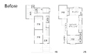 リノベで叶えた“想い出と暮らす家” | ... 戸建てリノベーション　既存間取り図