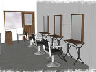 施工実績:hair salon fin ...