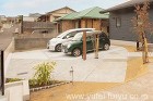 目地で魅せるシンプル外構 | 福岡・北九...