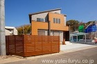 木調のアクセントがお洒落な外構 | 福岡... 新築外構