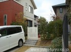 北九州市 庭リフォーム施工事例|階段と門...