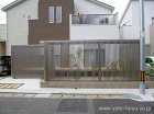 防犯と目隠しにシンプルモダンのリレーリア... リレーリアスクリーン