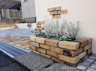 古窯レンガを使用したアンティーク調駐車場...