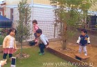 塗り壁とモザイクタイルの門柱 Zimaテ...