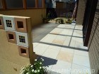 モザイクタイルとガラスブロックでかわいい...
