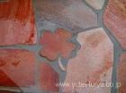 庭にレンガのバーベキュー炉 | 福岡・北...