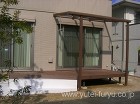 エクステリア工事　樹の木デッキ+樹の木テ...