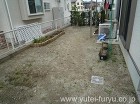 テラスと花壇と砂場をタイルで | 福岡・...