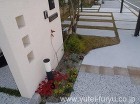 駐車場の芝を洗い出し舗装に | 福岡・北...