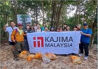 Kajima (Malaysia) Sdn. Bhd. employees participating in the event