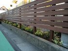坂戸市Ｉ様邸 アイアンウッドで造ったゲー... 坂戸市：アイアンウッドでフェンスとゲート...