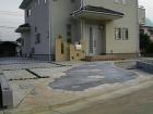 川越市 A様邸 玄関脇に門扉をスタイリッ...