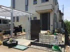 富士見市I様邸 黒と白を基調にしたシンプ... 富士見市 LIXILウォールスクリーン ...