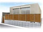 ふじみ野市　T様邸　フェンスと白いタイル... ふじみ野市　フェンス完成予想図