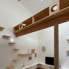 吹抜けを彩る猫窓・天窓のある家 | 前田...