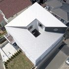 スロープの家・卍（愛犬家・愛猫家住宅）ボ... 俯瞰３