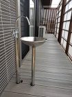 宇部市ｋ様邸　デッキにおしゃれな水栓　完... IMG_3896