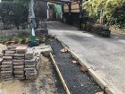 山口市N様邸　フランドルポルフィードを貼... IMG_6514