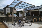 サイクルポート工事　完成しました。　山口... IMG_4043
