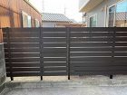 目隠しフェンス・ウッドデッキ工事　山口市S様邸